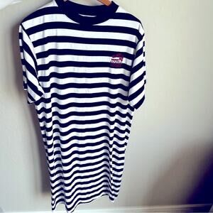 Vintage Yings prison stripes Property of Alcatraz Reject Too cute dress XL